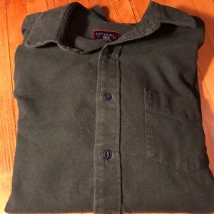 Untuckit Canto Dark Green Flannel